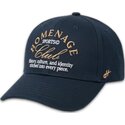 cap-kumer-navy-blue-snapback-the-ball-homenage