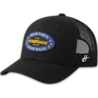 Mütsid kumer must snapback The Trucker Union Workwear The Homenage