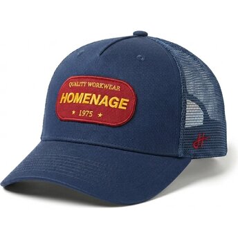 Mütsid kumer meresinine snapback The Trucker Work 1975 Workwear The Homenage
