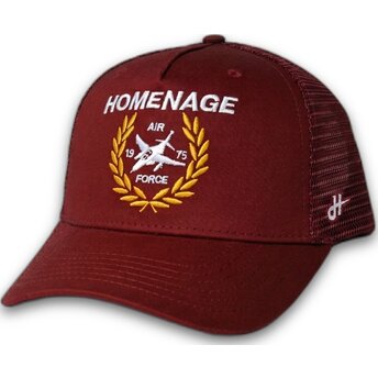 Cap kumer red snapback The Trucker Homenage