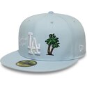 mutsid-lame-sinine-reguleeritav-claro-59fifty-city-icon-los-angeles-dodgers-mlb-new-era