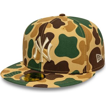 Cap lame camouflage ajustada 59FIFTY Camo New York Yankees MLB New Era