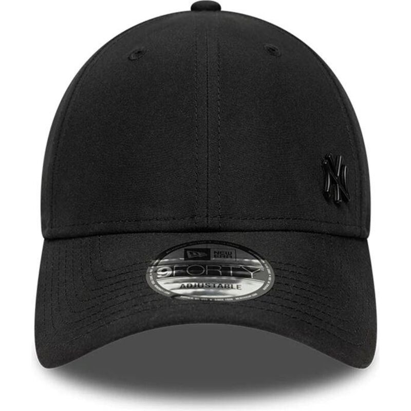 new-era-curved-brim-9forty-tonal-flawless-new-york-yankees-mlb-black-adjustable-cap