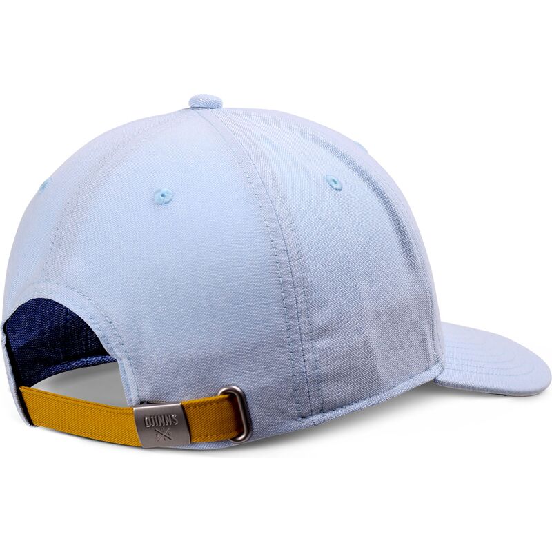 djinns-curved-brim-yellow-logo-truefit-oxfordcontra-blue-adjustable-cap