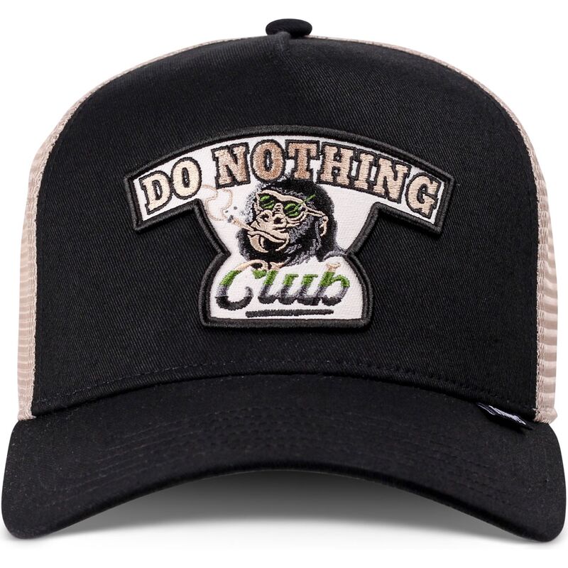 djinns-hft-do-nothing-club-gorilla-black-and-beige-trucker-hat
