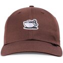 djinns-curved-brim-guy-in-a-cup-brown-adjustable-cap