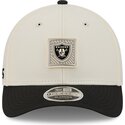 cap-kumer-beige-snapback-9forty-m-crown-training-pack-2026-las-vegas-raiders-nfl-new-era