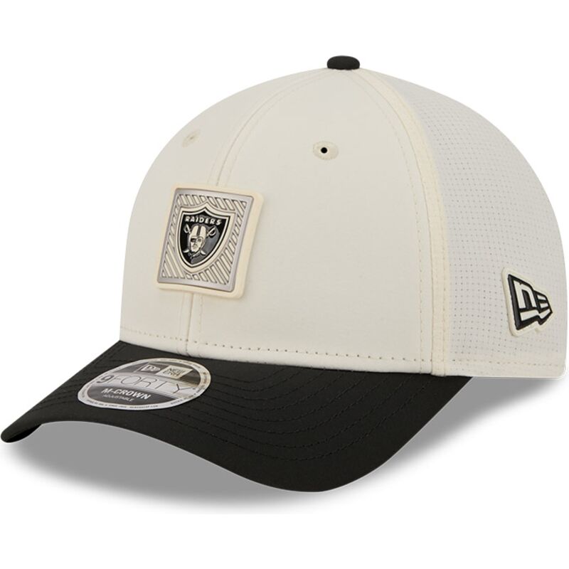 cap-kumer-beige-snapback-9forty-m-crown-training-pack-2026-las-vegas-raiders-nfl-new-era