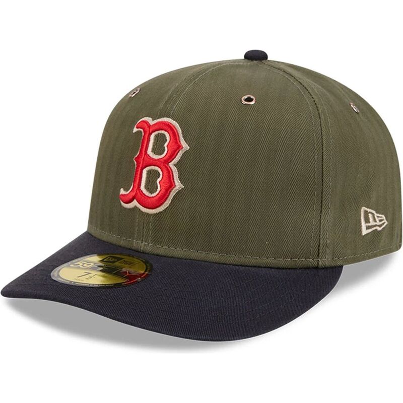 mutsid-kumer-roheline-liibuv-59fifty-pre-curved-american-herringbone-boston-red-sox-mlb-new-era
