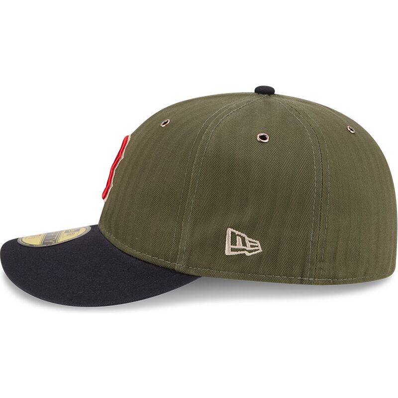 mutsid-kumer-roheline-liibuv-59fifty-pre-curved-american-herringbone-boston-red-sox-mlb-new-era
