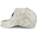 new-era-curved-brim-59forty-a-frame-leafy-palm-los-angeles-lakers-nba-beige-fitted-cap