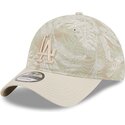 mutsid-kumer-beez-reguleeritav-9twenty-leafy-palm-los-angeles-dodgers-mlb-new-era