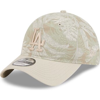 Mütsid kumer beež reguleeritav 9TWENTY Leafy Palm Los Angeles Dodgers MLB New Era