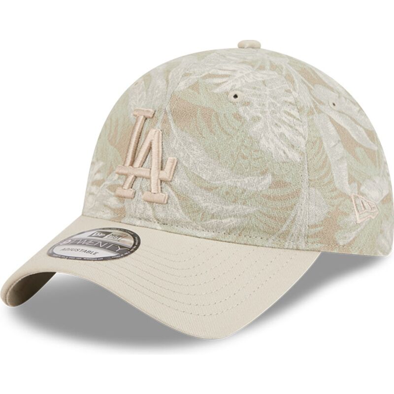 mutsid-kumer-beez-reguleeritav-9twenty-leafy-palm-los-angeles-dodgers-mlb-new-era