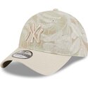 mutsid-kumer-beez-reguleeritav-9twenty-leafy-palm-new-york-yankees-mlb-new-era