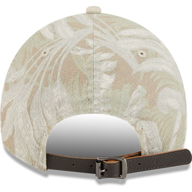 new-era-curved-brim-9twenty-leafy-palm-new-york-yankees-mlb-beige-adjustable-cap