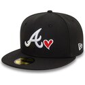 new-era-flat-brim-59fifty-heart-icon-atlanta-braves-mlb-black-fitted-cap