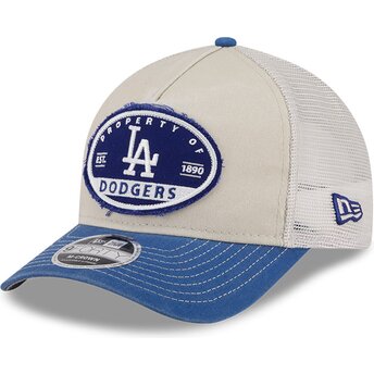 Mütsid kumer mitmevärviline snapback 9FORTY M-Crown A Frame Fray Los Angeles Dodgers MLB New Era