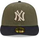 mutsid-kumer-roheline-liibuv-59fifty-pre-curved-american-herringbone-new-york-yankees-mlb-new-era