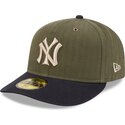mutsid-kumer-roheline-liibuv-59fifty-pre-curved-american-herringbone-new-york-yankees-mlb-new-era