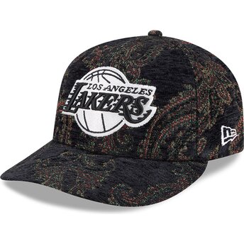 Mütsid kumer mitmevärviline liibuv 59FIFTY Pre-Curved Jacquard Chenille Los Angeles Lakers NBA New Era