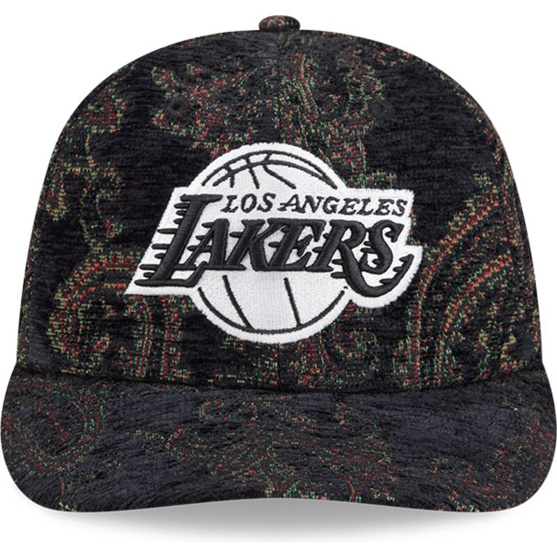 mutsid-kumer-mitmevarviline-reguleeritav-59fifty-pre-curved-jacquard-chenille-los-angeles-lakers-nba-new-era
