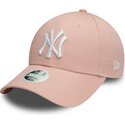 mutsid-kumer-roosa-reguleeritav-rihm-9forty-colour-essential-new-york-yankees-mlb-new-era