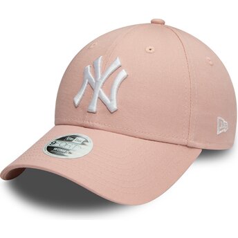 Mütsid kumer roosa reguleeritav 9FORTY Colour Essential New York Yankees MLB New Era