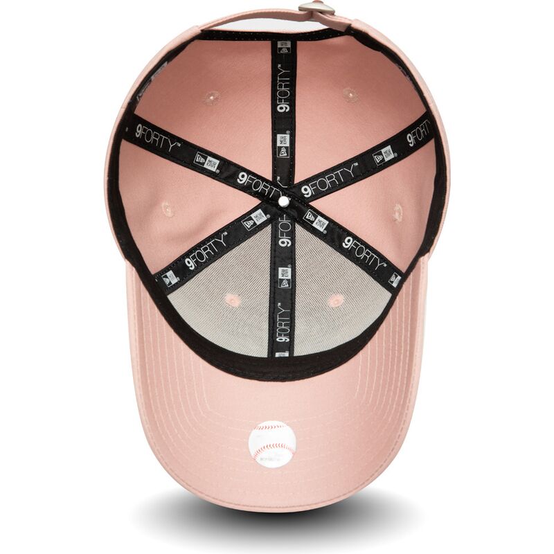 mutsid-kumer-roosa-reguleeritav-rihm-9forty-colour-essential-new-york-yankees-mlb-new-era