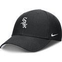 cap-kumer-black-adjustable-strap-lastele-dri-fit-club-structured-chicago-white-sox-mlb-nike