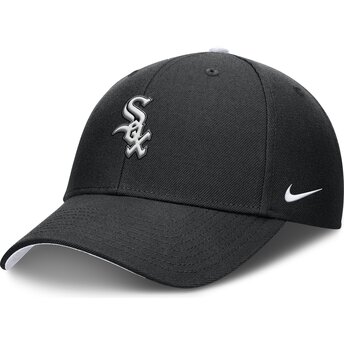 Mütsid kumer must reguleeritav lastele Dri-Fit Club Structured Chicago White Sox MLB Nike