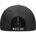 cap-kumer-black-adjustable-strap-lastele-dri-fit-club-structured-chicago-white-sox-mlb-nike