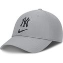 cap-kumer-gray-adjustable-strap-primetime-club-structured-uv-poly-ripstop-new-york-yankees-mlb-nike