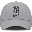 cap-kumer-gray-adjustable-strap-primetime-club-structured-uv-poly-ripstop-new-york-yankees-mlb-nike
