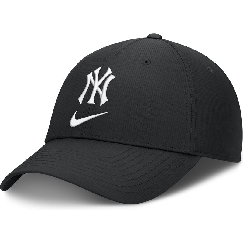nike-curved-brim-primetime-club-structured-uv-poly-ripstop-new-york-yankees-mlb-black-adjustable-cap nike-curved-brim-primetime-club-structured-uv-poly-ripstop-new-york-yankees-mlb-black-adjustable-cap