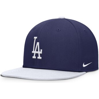 Cap lame blue snapback lastele Dri-Fit Pro Structured Square Bill Los Angeles Dodgers MLB Nike