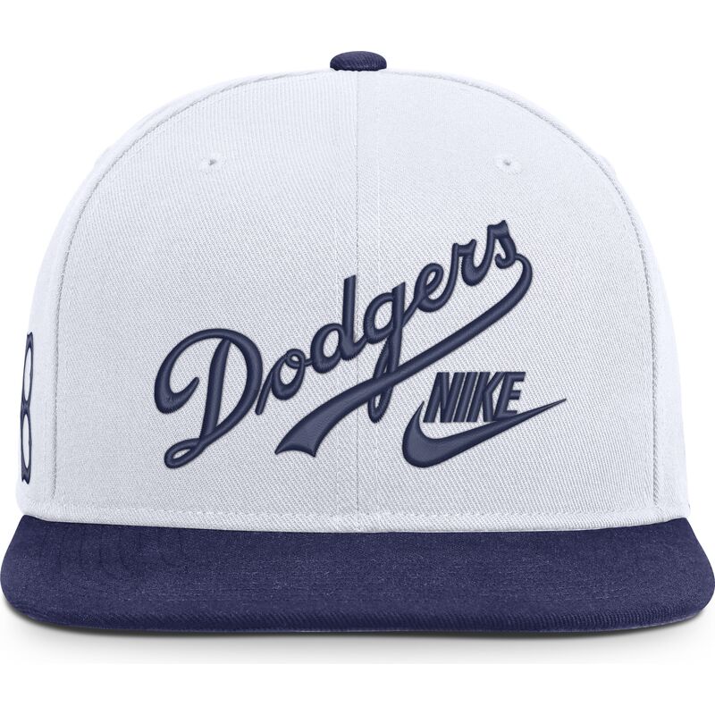 mutsid-lame-valge-snapback-cooperstown-dri-fit-pro-structured-square-bill-los-angeles-dodgers-mlb-nike