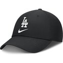 cap-kumer-black-adjustable-strap-primetime-club-structured-uv-poly-ripstop-los-angeles-dodgers-mlb-nike