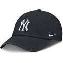 cap-kumer-navy-blue-adjustable-strap-lastele-club-unstructured-organic-cotton-new-york-yankees-mlb-nike