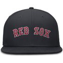 nike-flat-brim-dri-fit-true-structured-round-bill-boston-red-sox-mlb-navy-blue-fitted-cap