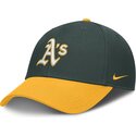 cap-kumer-green-adjustable-strap-dri-fit-club-structured-oakland-athletics-mlb-nike