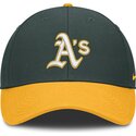 cap-kumer-green-adjustable-strap-dri-fit-club-structured-oakland-athletics-mlb-nike