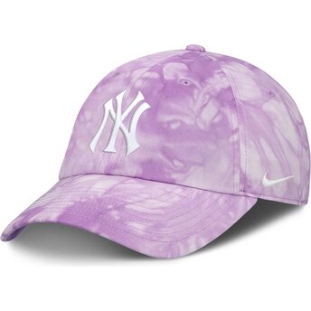 Mütsid kumer violetne reguleeritav rihm Mothers Day Club Unstructured Organic Cotton New York Yankees MLB Nike