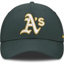 mutsid-kumer-roheline-reguleeritav-club-structured-uv-poly-ripstop-oakland-athletics-mlb-nike