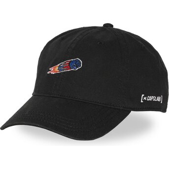 Capslab Curved Brim Robot Grendizer GOL7 FULB Black Adjustable Cap
