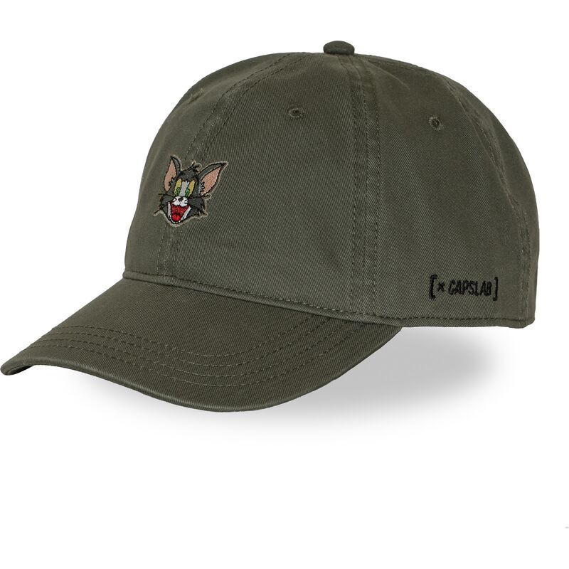 capslab-curved-brim-tom-taj8-catb-looney-tunes-green-adjustable-cap