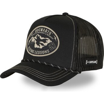Capslab HP4 FLY1B Harry Potter Black Trucker Hat