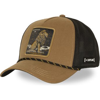 Mütsid kumer pruun snapback Guardian BEA3 LIOB Lõvi Müütilised olendid Capslab
