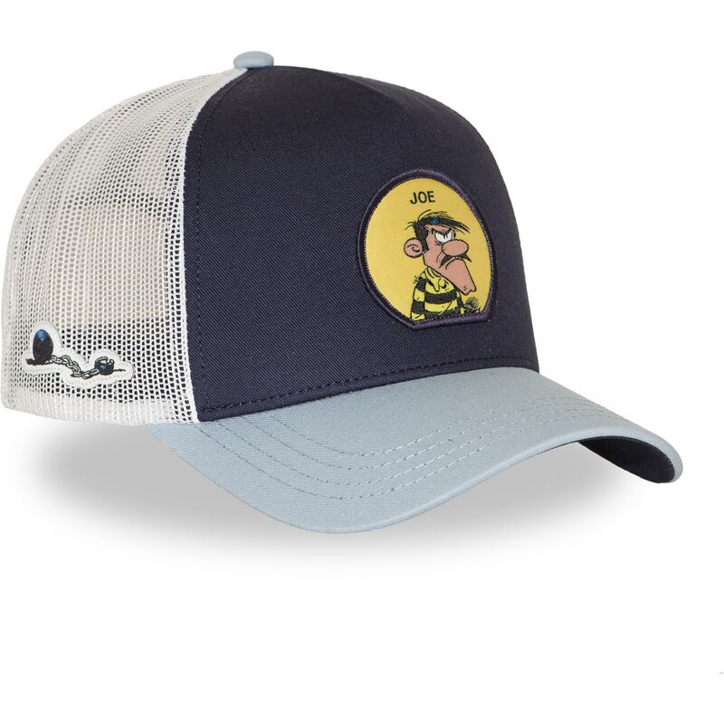 capslab-joe-dalton-lck3-joeb-lucky-luke-navy-blue-trucker-hat capslab-joe-dalton-lck3-joeb-lucky-luke-navy-blue-trucker-hat