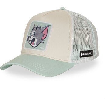 Capslab Tom TAJ8 TOMB Looney Tunes Multicolor Trucker Hat